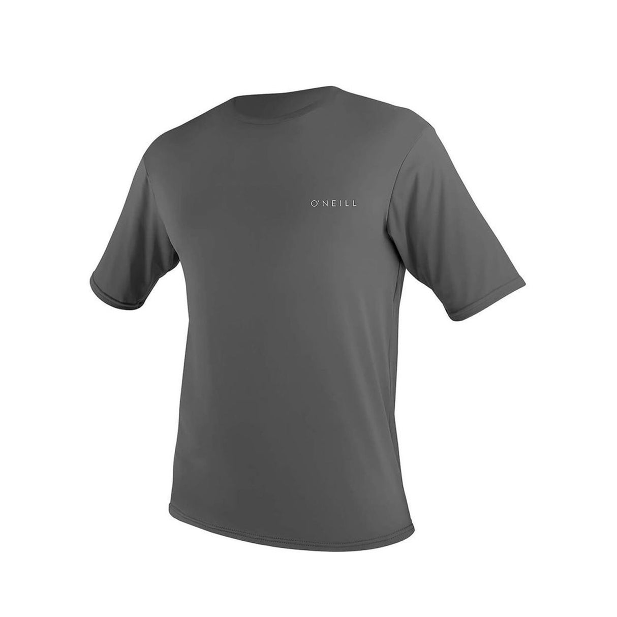 O'Neill Basic Skins 30+ Short-Sleeve Sun Shirt - Men's Graphite, XL