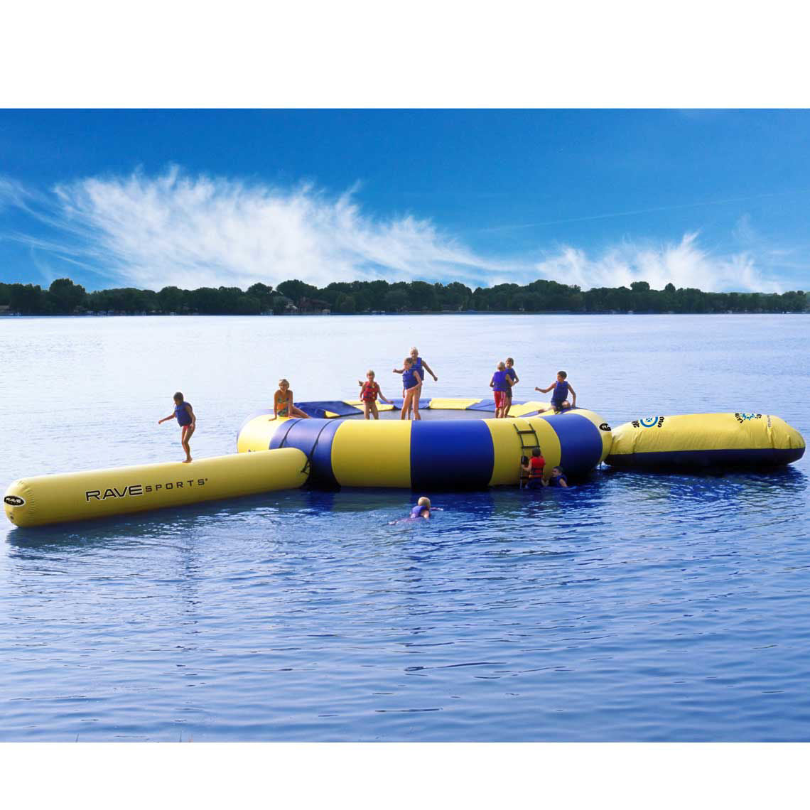 Rave Sports Aqua Jump Classic 25' Water Trampoline
