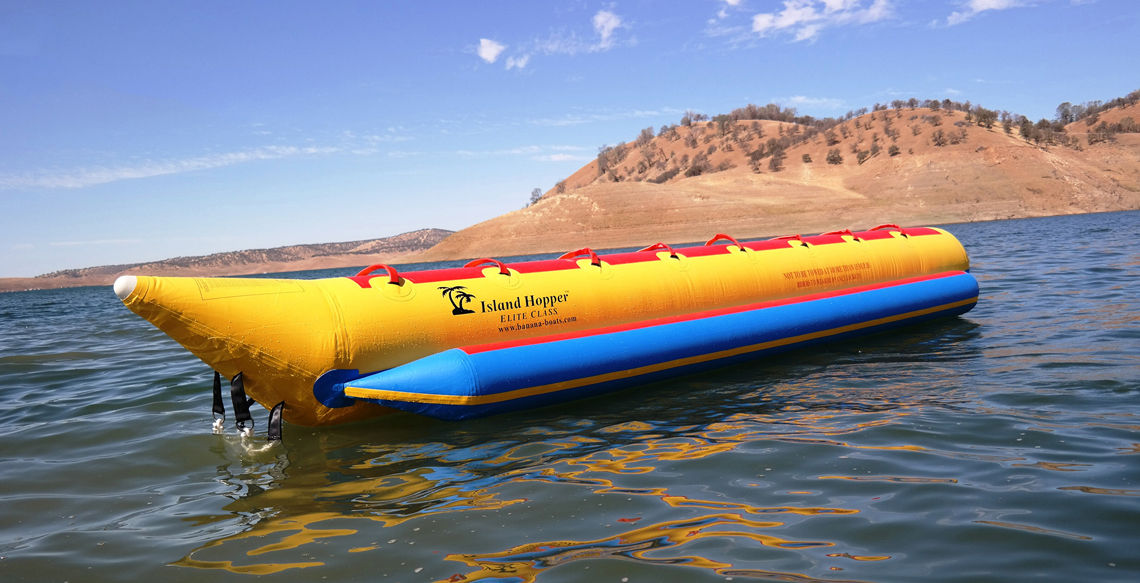 Island Hopper Elite Class Commercial Banana Water Sled - 8 person