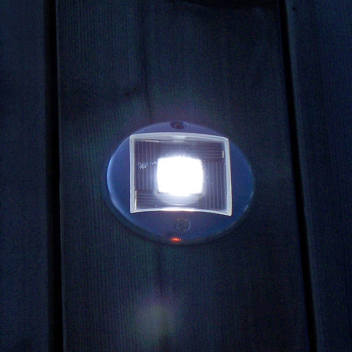 Dock Edge Flush Mount Solar Accent Light