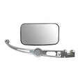 PTM Edge PXR-100 Clamp On Pontoon Mirror Package - Silver