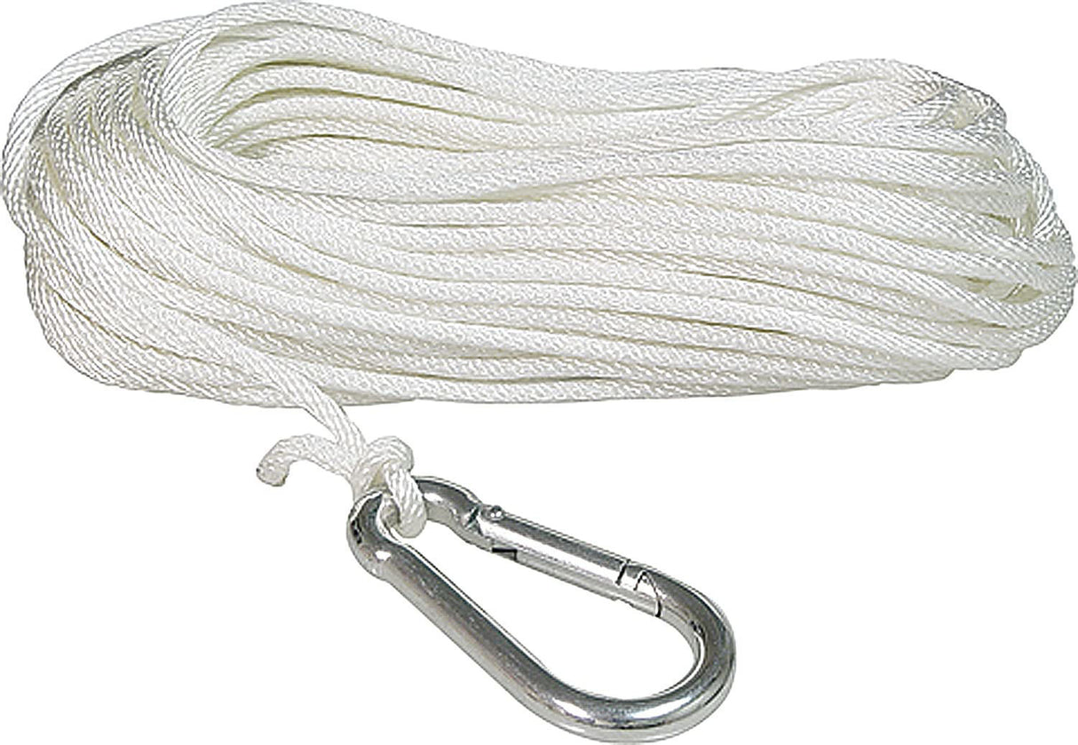 Anchor Line 3/16" x 100' - Solid Nylon Braid