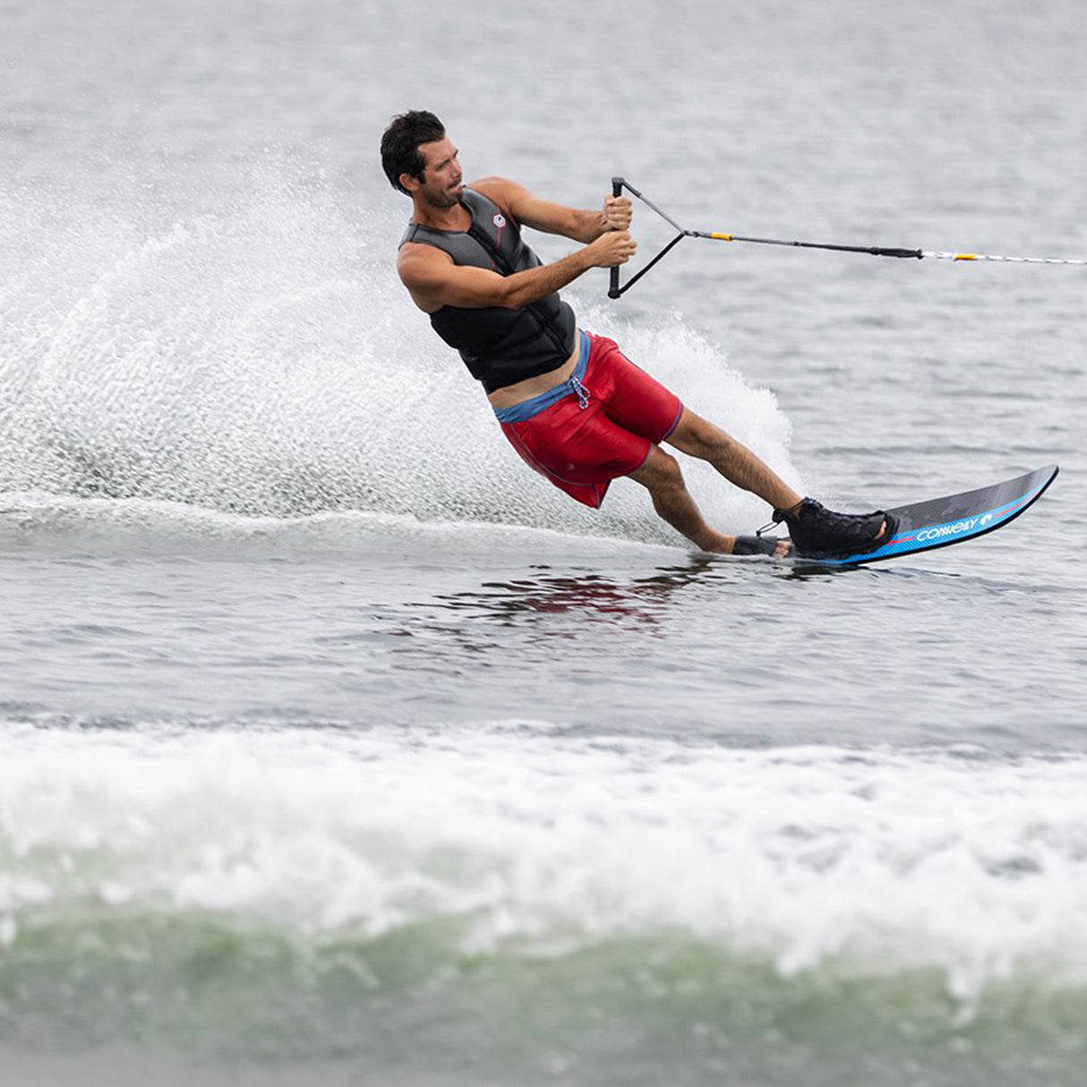 Connelly Shortline Slalom Waterski w/ Swerve Binding & RTS with Rope - 2023