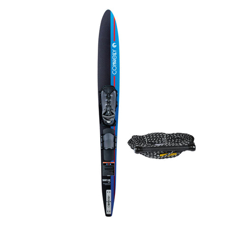Connelly Shortline Slalom Waterski w/ Swerve Binding & RTS with Rope - 2023