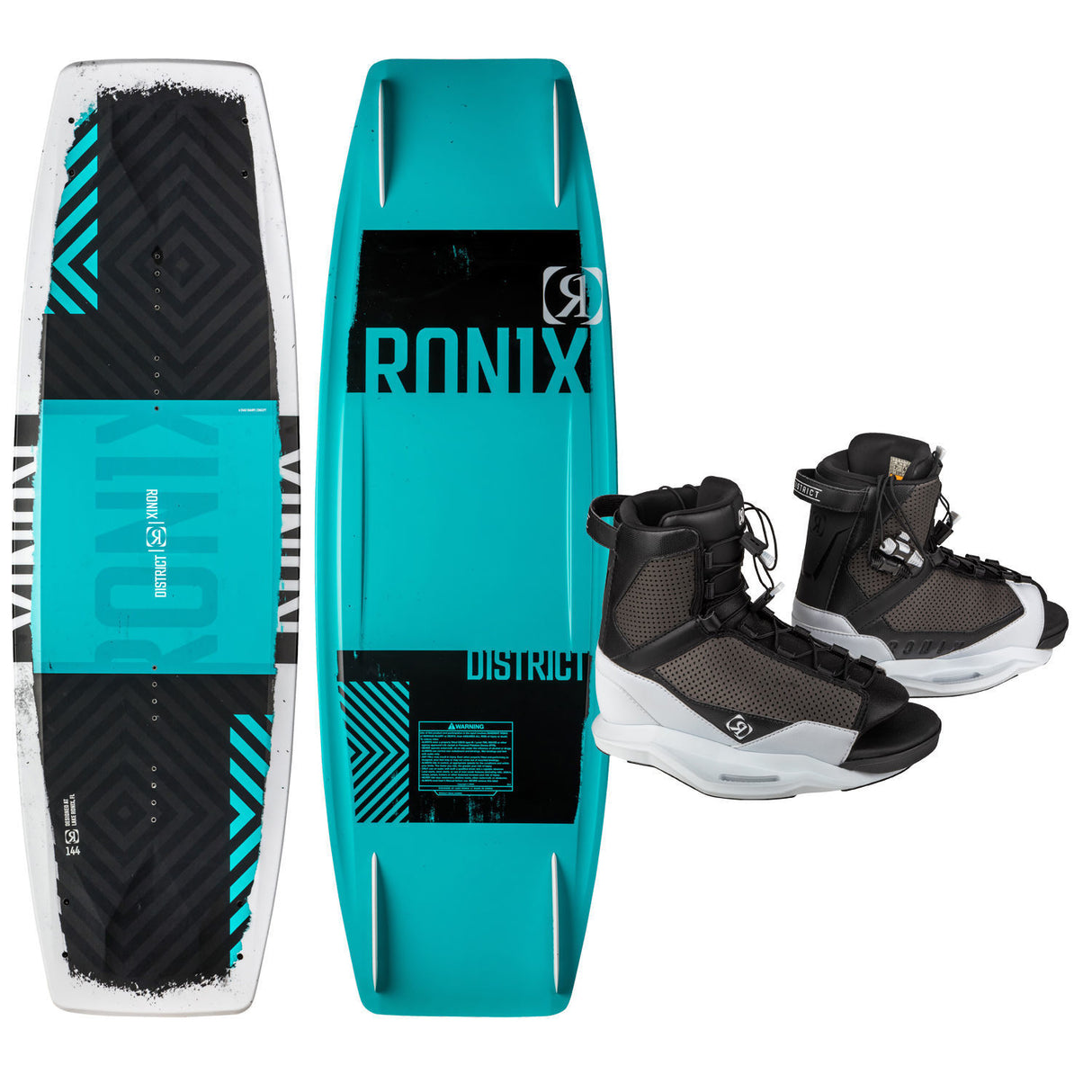 Ronix District Wakeboard w/ District Bindings