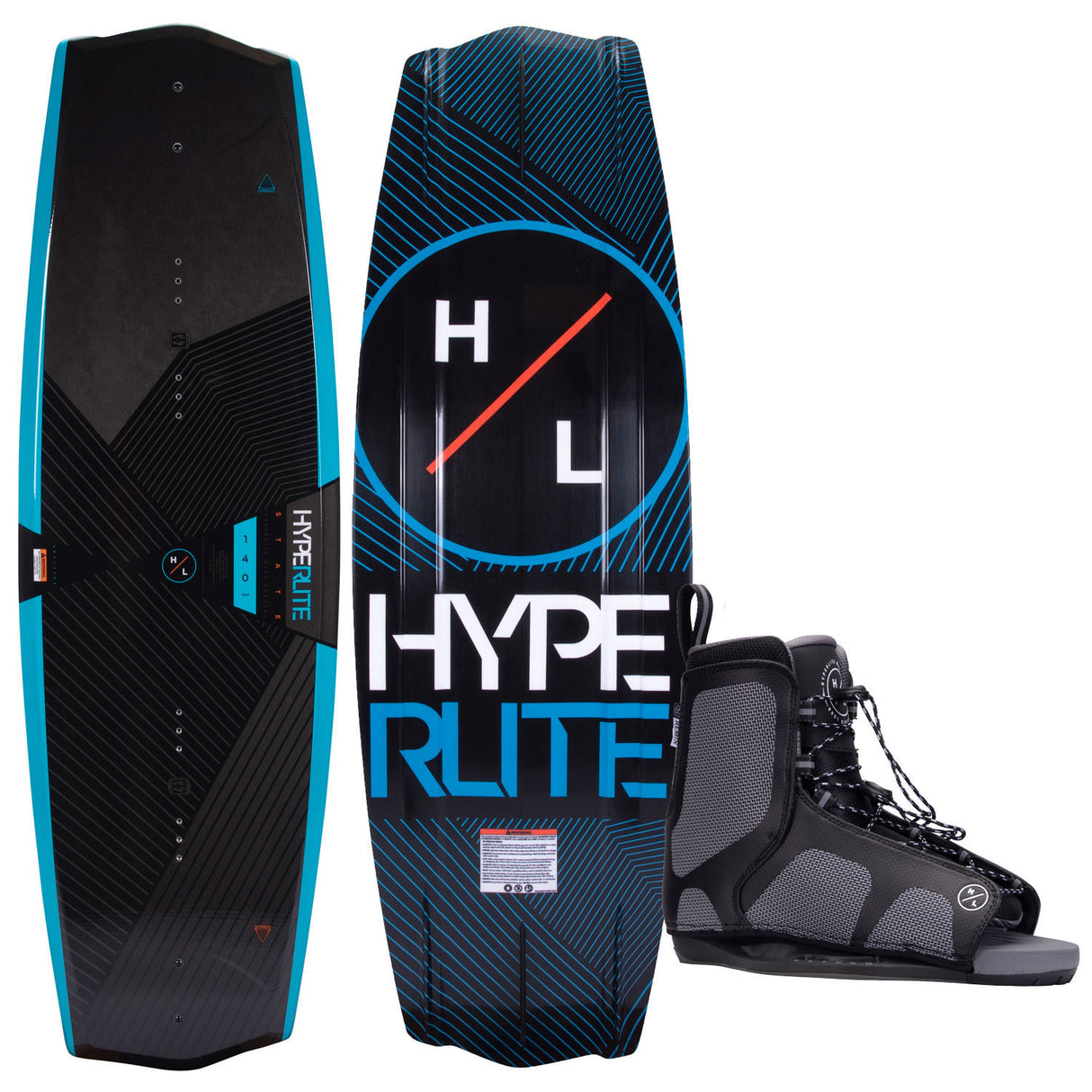 Hyperlite State 2.0 Wakeboard w/ Remix Boots - 2023