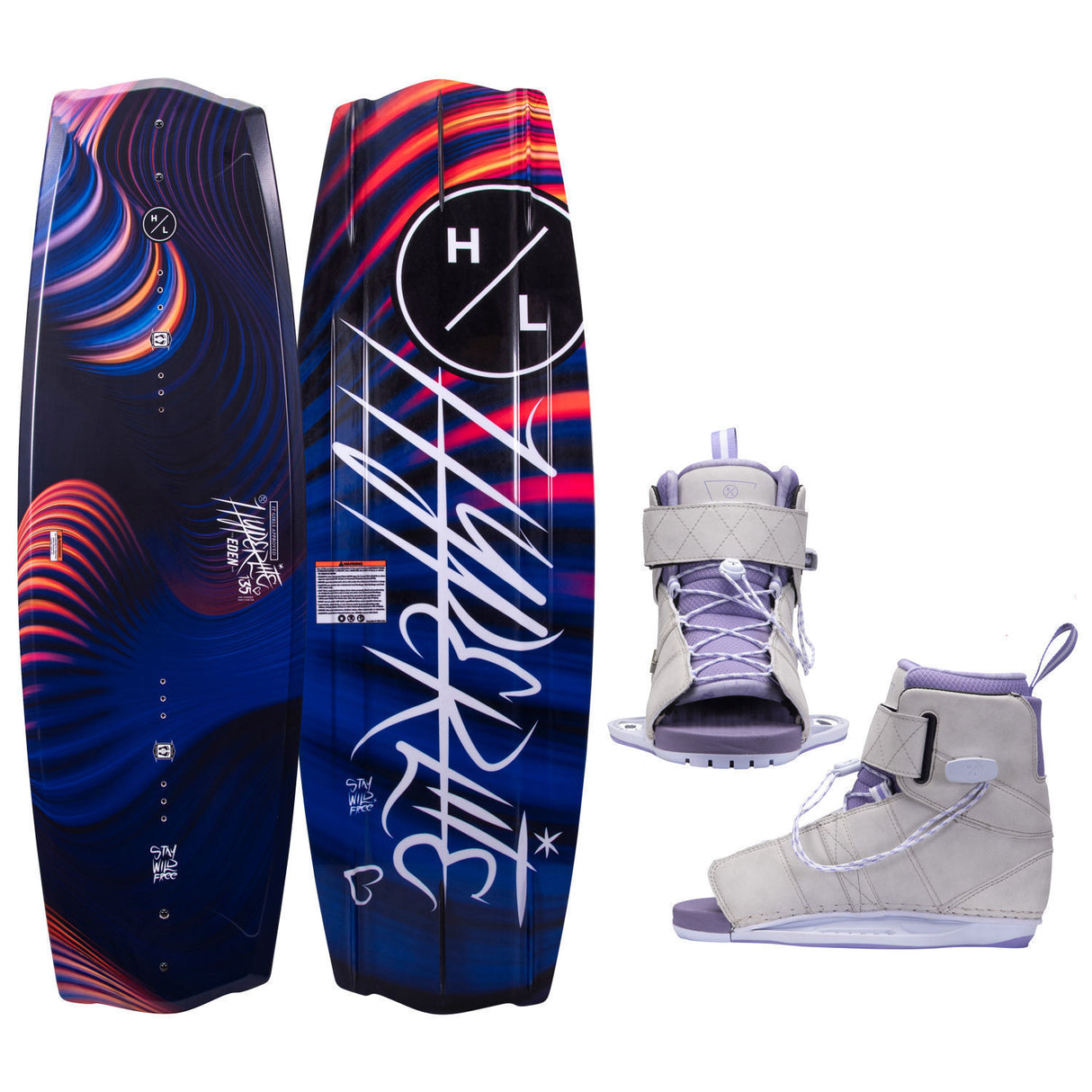 Hyperlite Eden Women's Wakeboard w/ Viva Boots- 2022