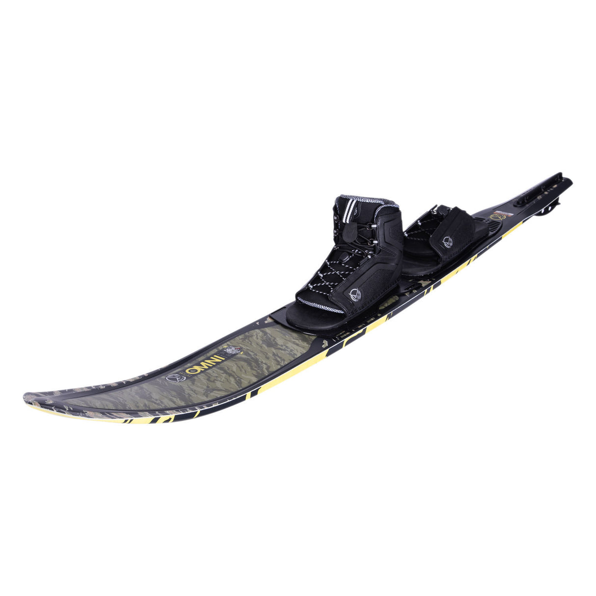 HO Future Omni Slalom Waterski w/ Stance 110 Binding & ARTP Army Green - 2022