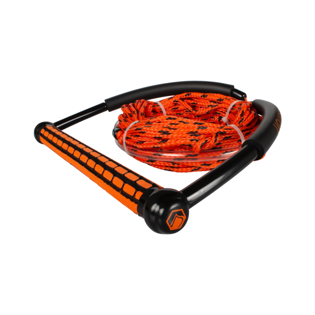 Liquid Force TR9 Wakeboard Handle w/ Static Line - Orange