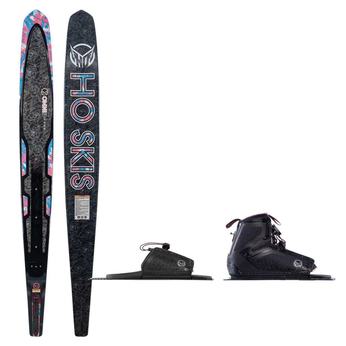 HO Women's Carbon Omni Slalom Waterski w/ Stance 110 Binding & ARTP - 2022