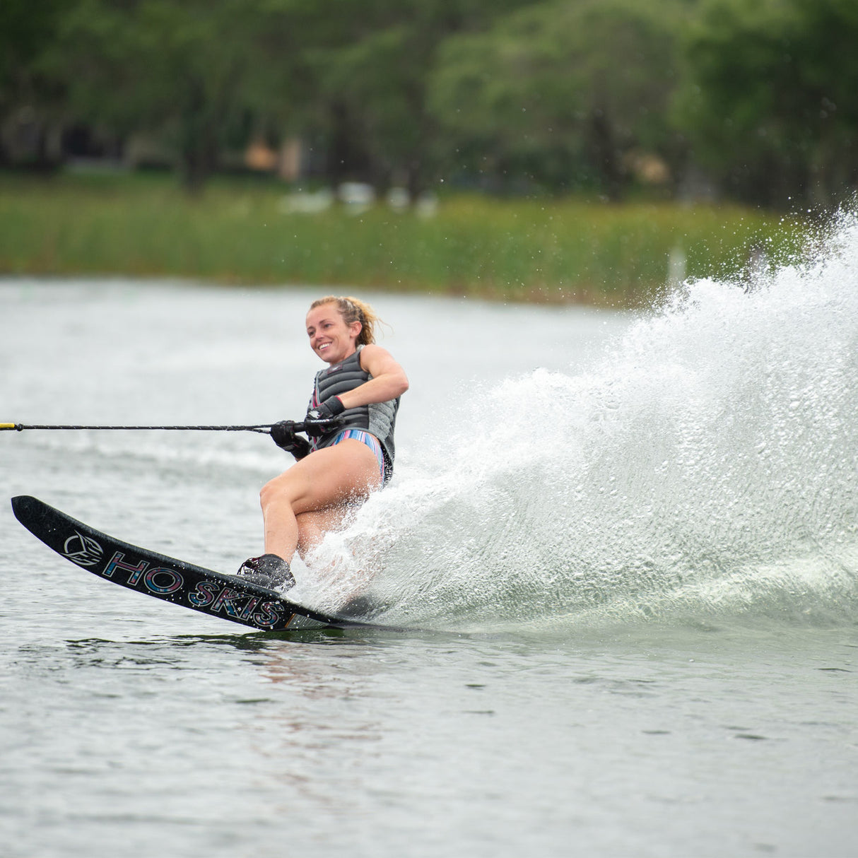 HO Women's Carbon Omni Slalom Waterski w/ Stance 110 Binding & ARTP - 2022