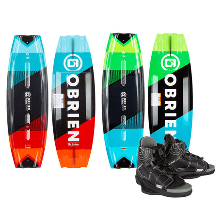 O'Brien System Wakeboard w/ Clutch Bindings