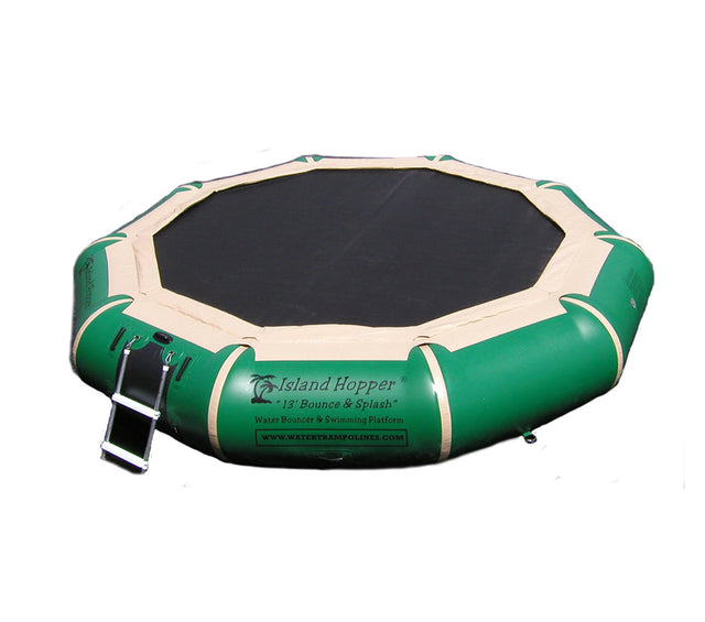 Island Hopper 13' Bounce & Splash Water Bouncer