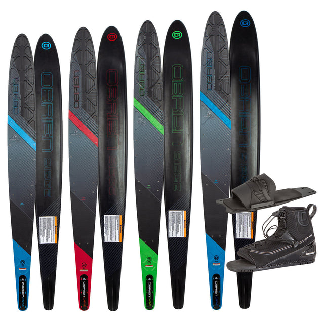 O'Brien Siege Slalom Waterski w/ Titan Binding & RTP - 2023