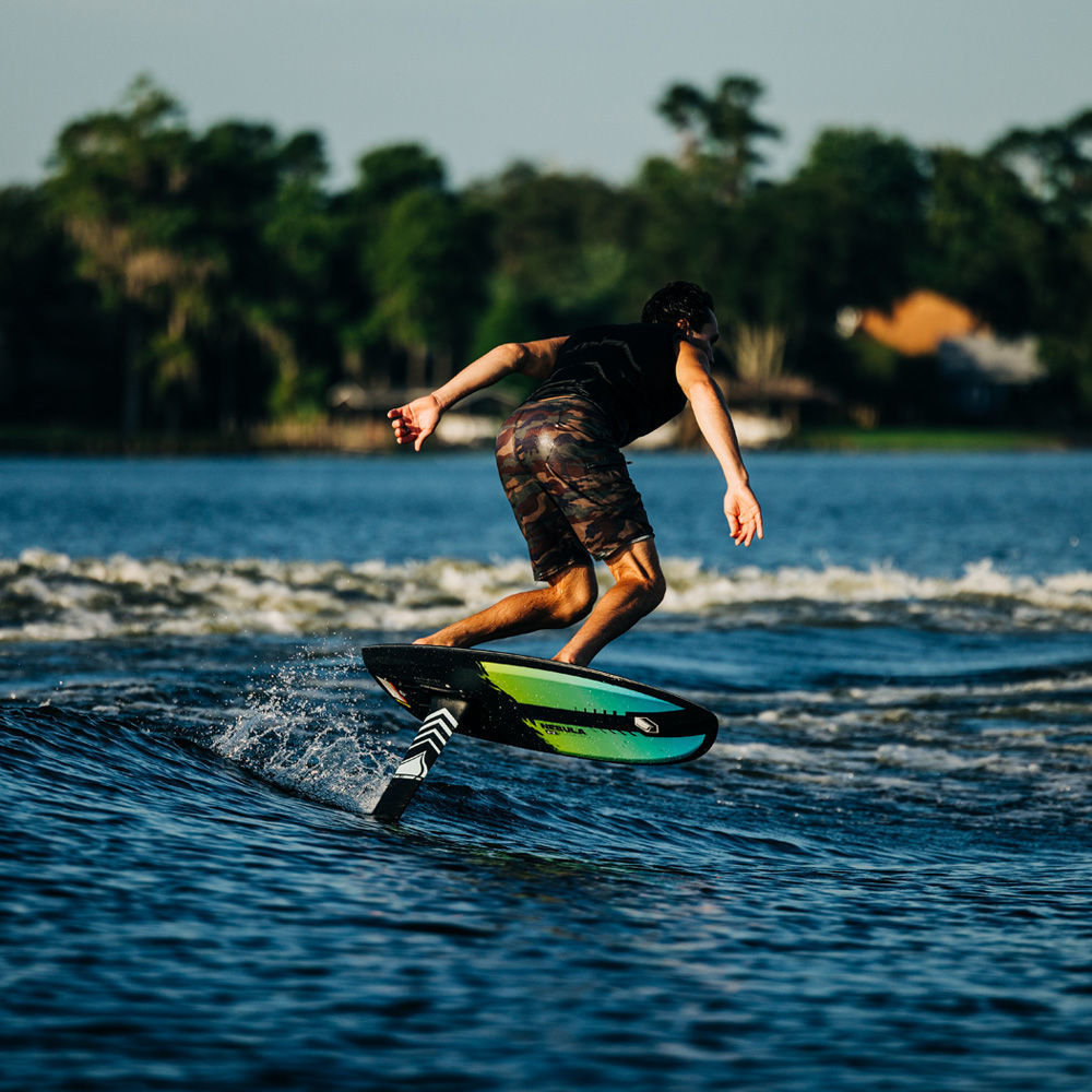 Liquid Force Nebula Foilboard w/ Carbon Horizon Surf 155 Wakefoil Package - 2023