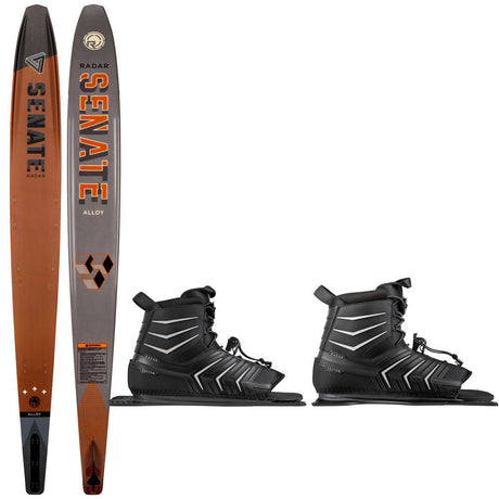 Radar Alloy Senate Slalom Waterski w/ Dbl Vector Bindings - 2023