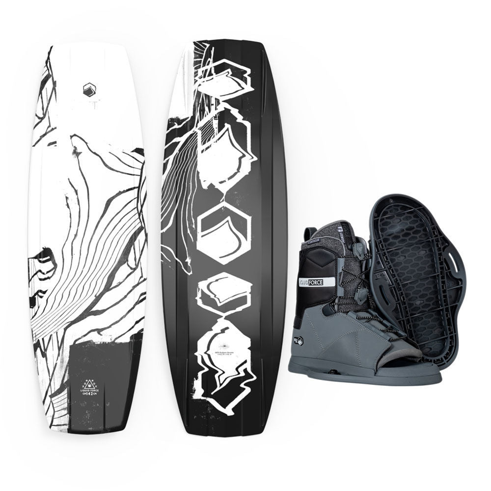 Liquid Force RDX Wakeboard w/ Transit Boots- 2023