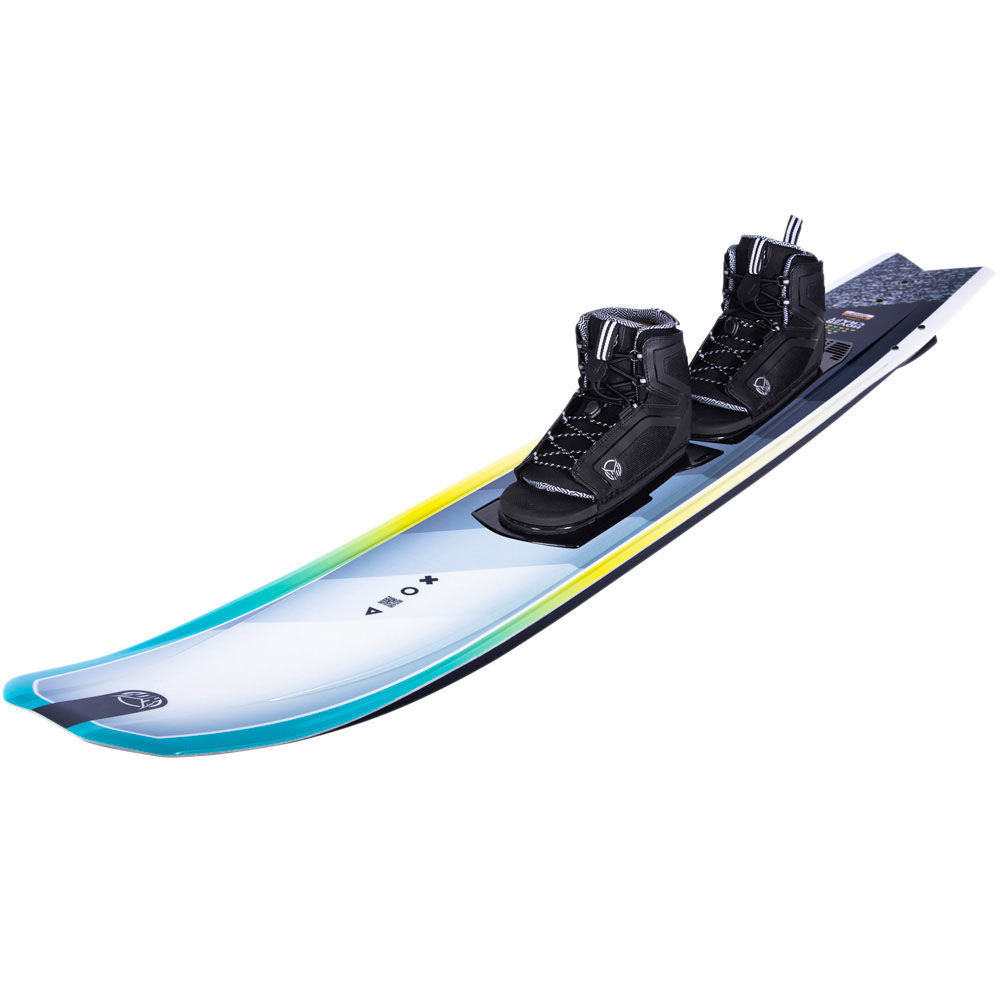 HO Hovercraft Teal Slalom Waterski w/ Double Stance 110 Bindings - 2023