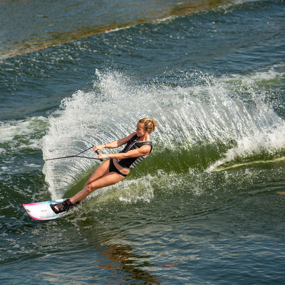 HO Hovercraft Women's Slalom Waterski w/ Dbl Stance 110 Bindings - 2023