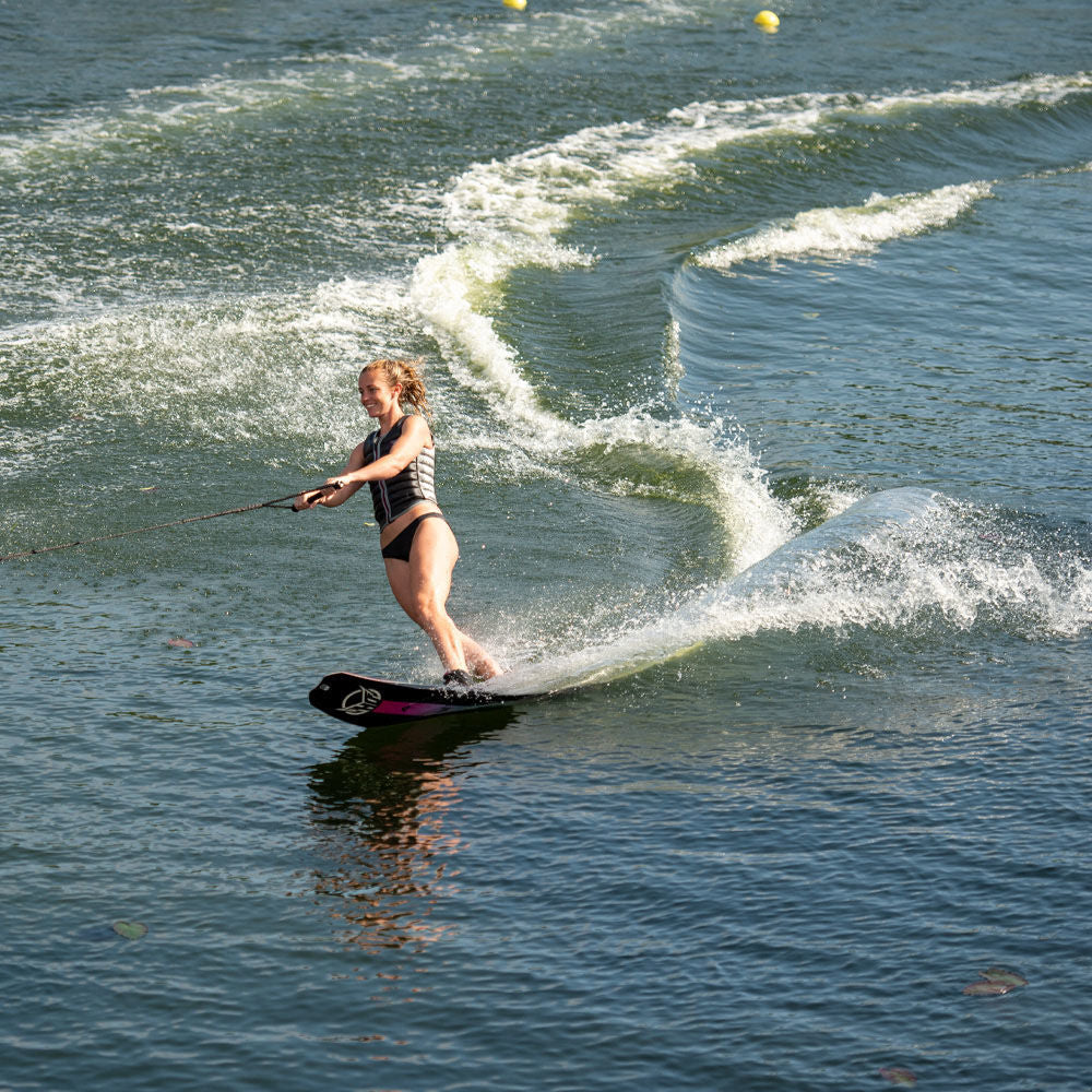 HO Women's Hovercraft Slalom Ski w/ Double Stance 110 Bindings