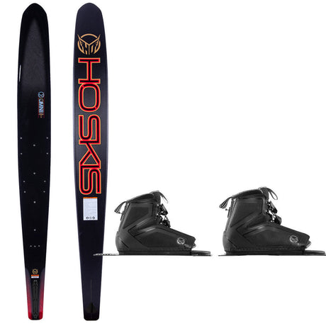 HO WIDE Carbon Omni Slalom Waterski w/ Dbl Stance 110 Bindings - 2023