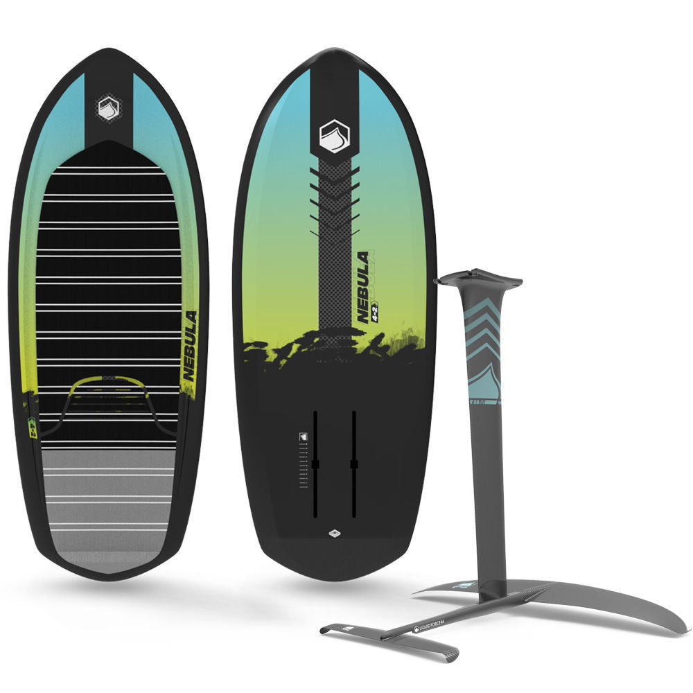 Liquid Force Nebula Foilboard w/ Carbon Horizon Surf 120 Foil - 2023