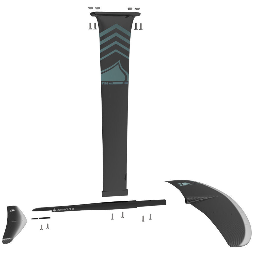 Liquid Force Nebula Foilboard w/ Carbon Horizon Surf 120 Foil - 2023