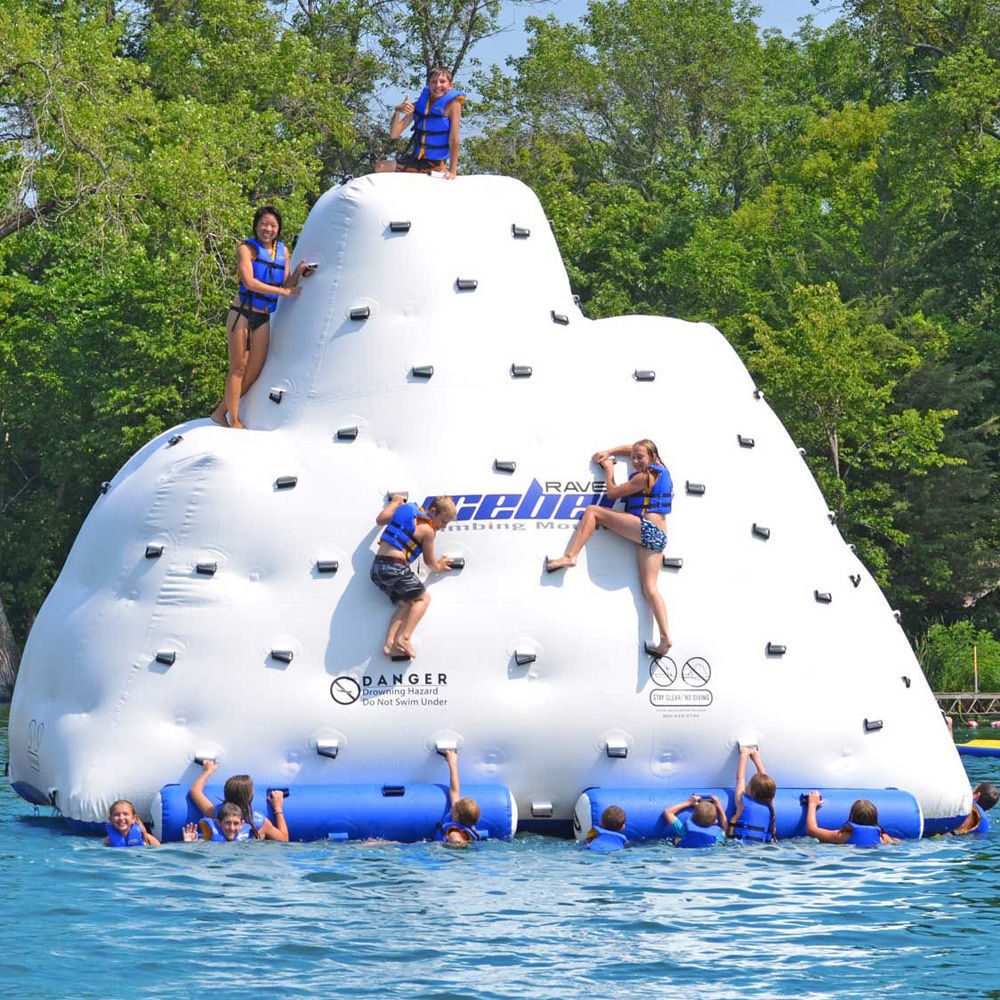 Rave 14' Iceberg Floating Climbing Wall