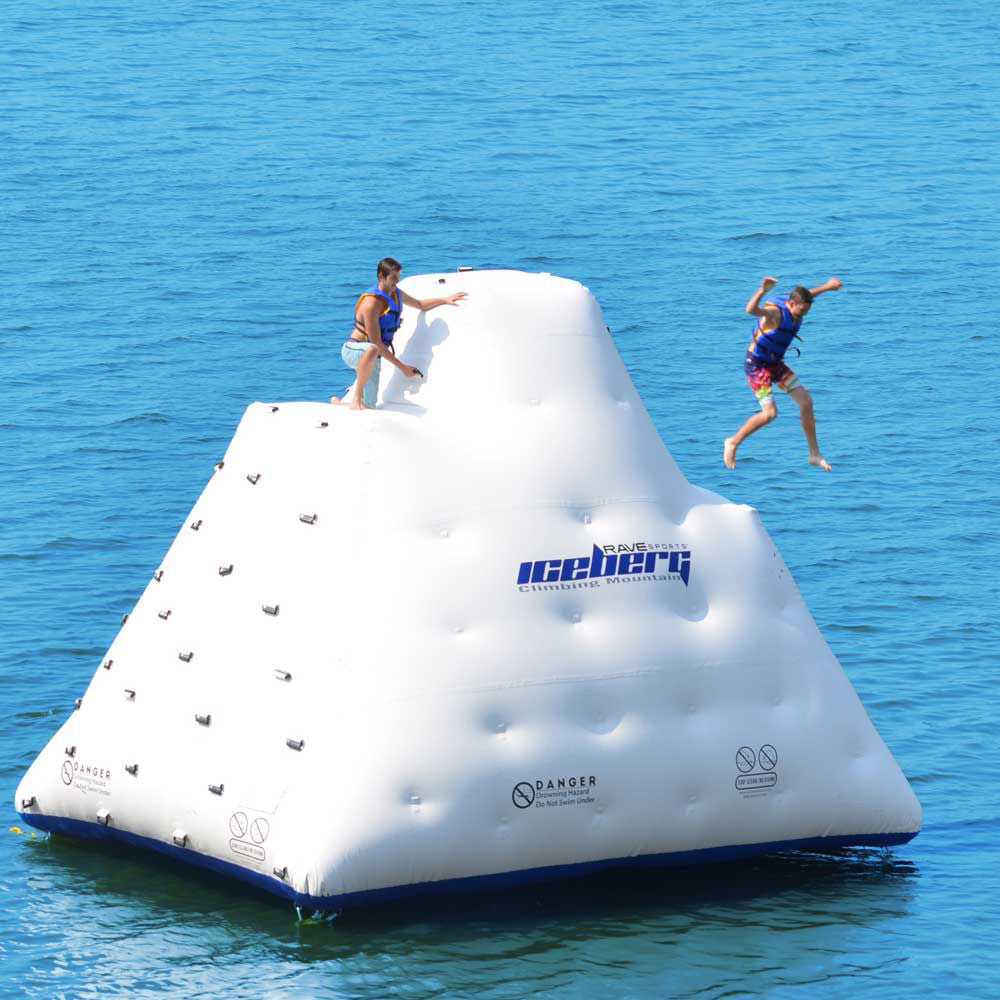 Rave 14' Iceberg Floating Climbing Wall