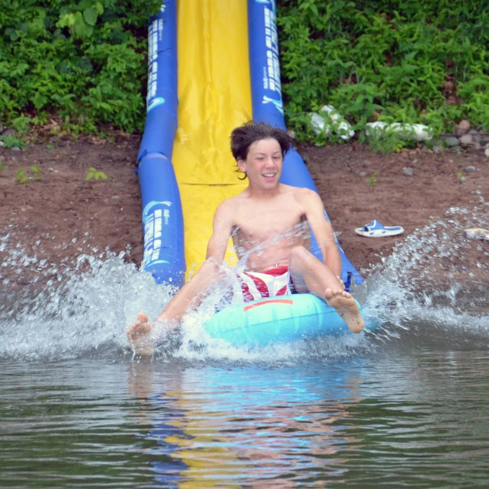 Rave Turbo Chute Water Slide Lake Package
