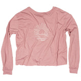 Bart's "Let's Go Surfing" Women's Long Sleeve Tee