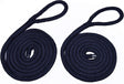 Twisted Nylon Fender Lines - Black - 3/8" X 6'